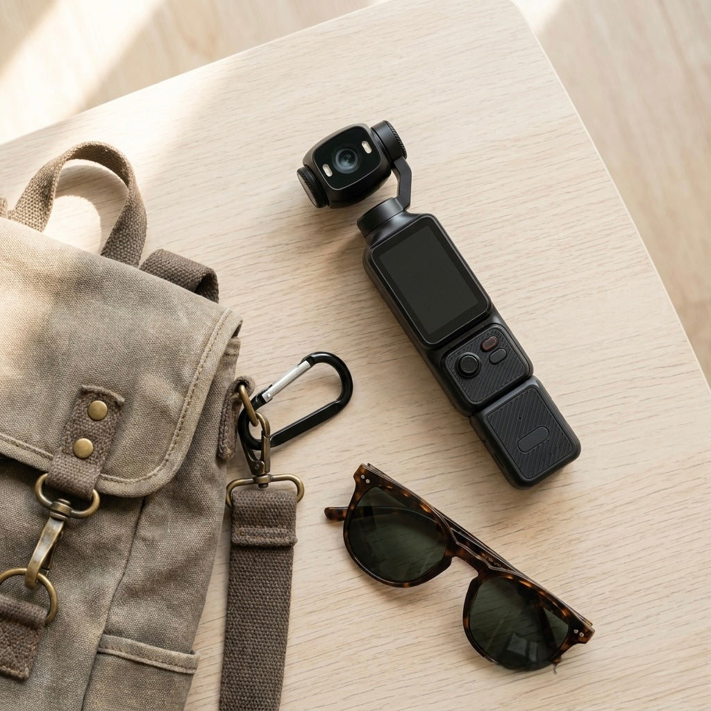BrixCam 4K — 360° Rotating Vlog Camera