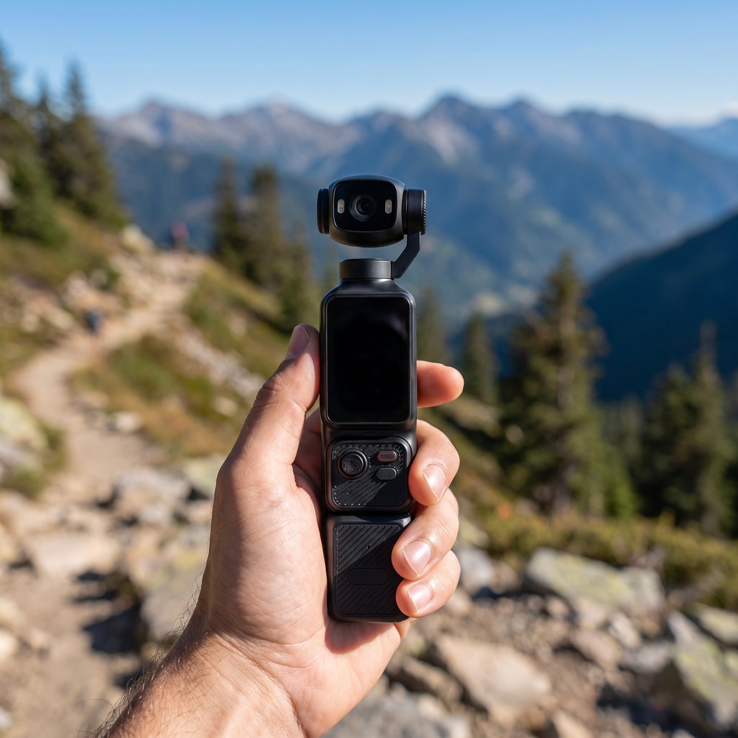 BrixCam 4K — 360° Rotating Vlog Camera